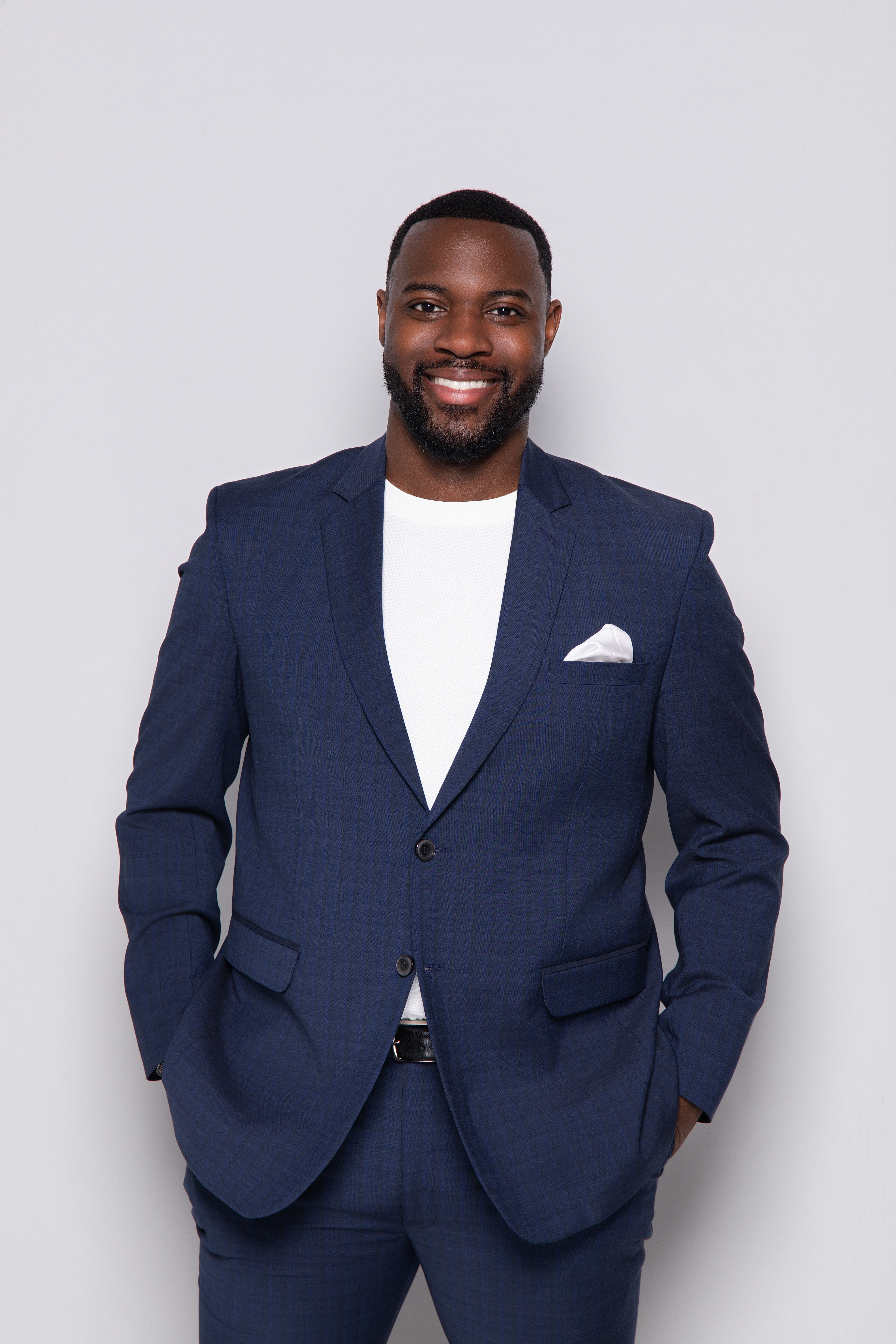 Trevón Gross Jr. standing with confidence